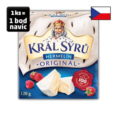 obrázek Sýr Hermelín Král sýrů