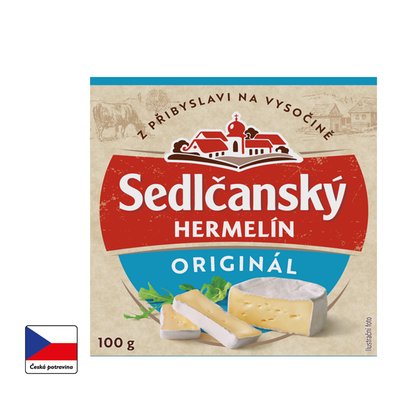 Image of Sýr Hermelín Sedlčanský Originál