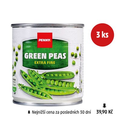 Image of Hrášek extra jemný Penny