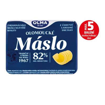 obrázek Olomoucké máslo Olma