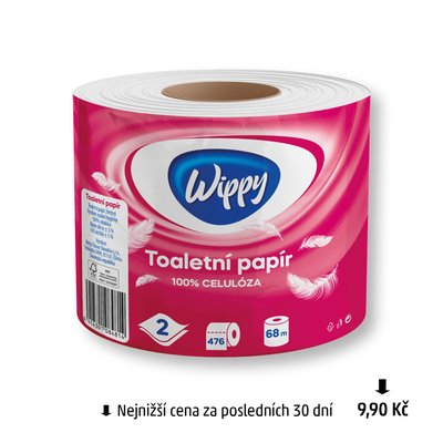 obrázek Toaletní papír 68m Wippy