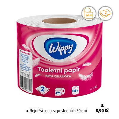 obrázek Toaletní papír 68m Wippy