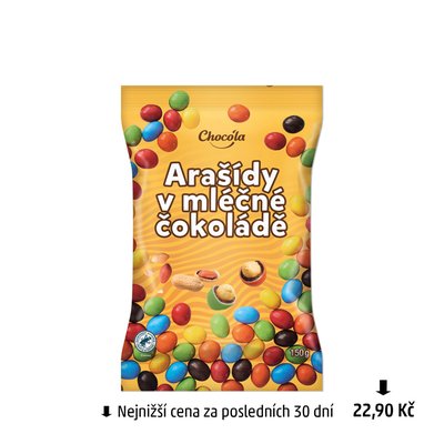 obrázek Čočky z mléčné čokolády Choco'la