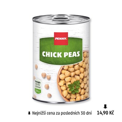 obrázek Cizrna ve slaném nálevu Penny