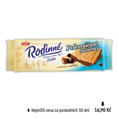 obrázek Sušenky Rodinné polomáčené Sedita