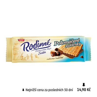 obrázek Sušenky Rodinné polomáčené Sedita