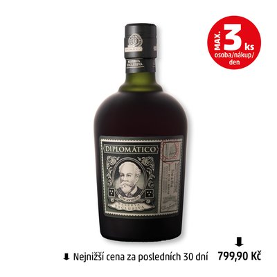 obrázek Diplomático Reserva Exclusiva 40%