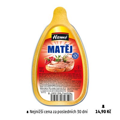obrázek Paštika Matěj Hamé