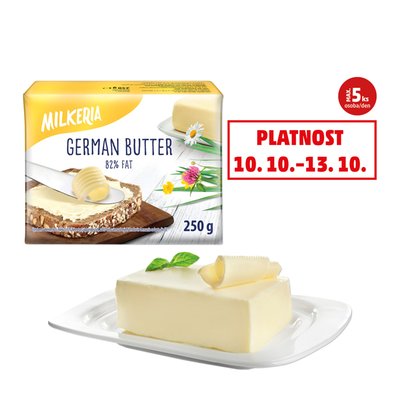 obrázek Máslo 82% Milkeria