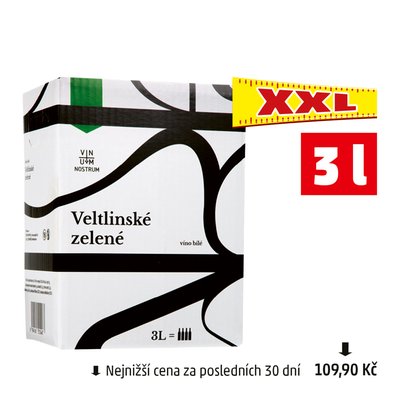 obrázek Veltlinské zelené BiB