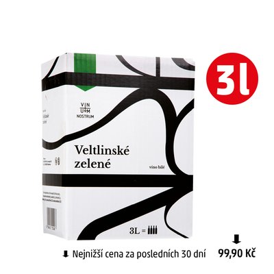 obrázek Veltlinské zelené BiB