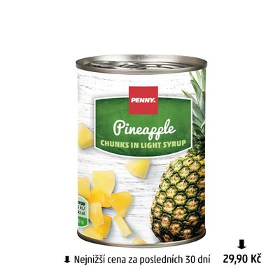 obrázek Kompot Ananas kousky Penny