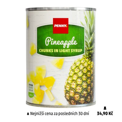 obrázek Kompot Ananas kousky Penny