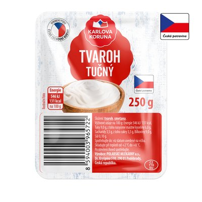 obrázek Tvaroh tučný Karlova Koruna