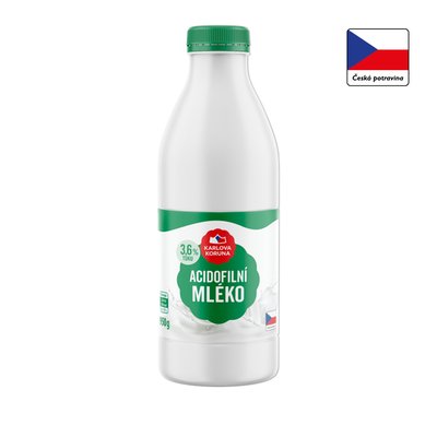 obrázek Mléko acidofilní Karlova Koruna
