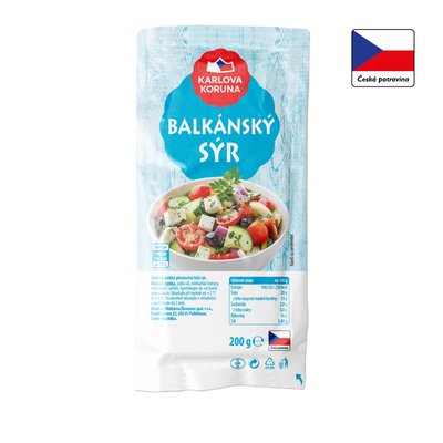 obrázek Balkánský sýr 47% Karlova Koruna