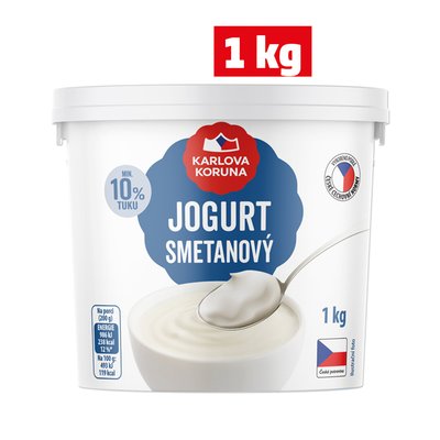 obrázek Smetanový jogurt Karlova Koruna