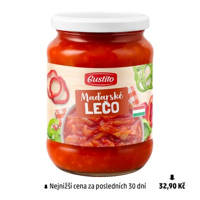 obrázek Lečo zeleninové Gustito