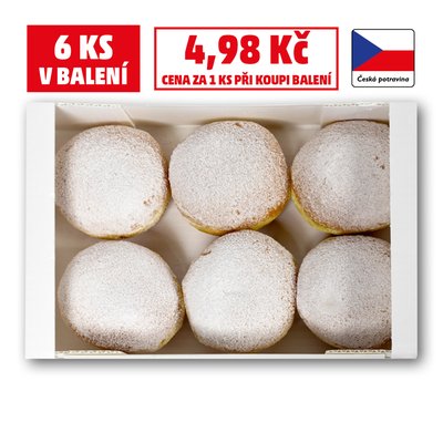 obrázek Kobliha s ovocnou náplní