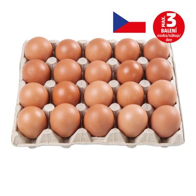 obrázek Vejce čerstvá z podestýlky M