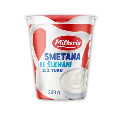 obrázek Smetana ke šlehání 31% Milkeria