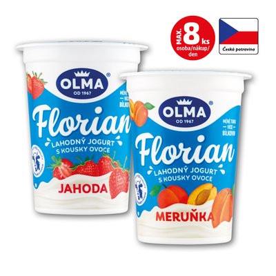 obrázek Jogurt ovocný 2,2% Florian