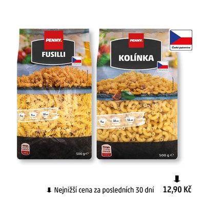 obrázek Těstoviny kolínka Penny