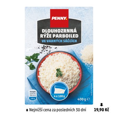 obrázek Rýže dlouhozrnná Parboiled Penny