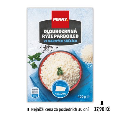 obrázek Rýže dlouhozrnná Parboiled Penny