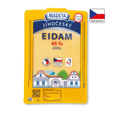obrázek Sýr Jihočeský eidam 45% Madeta