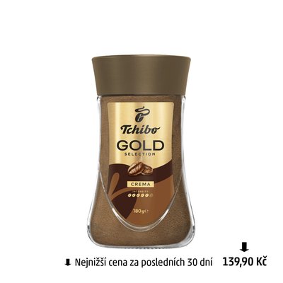 obrázek Káva Instant Gold Selection Crema Tchibo