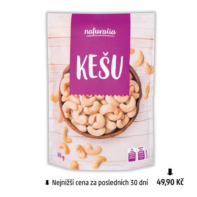 obrázek Kešu jádra natural Naturalia