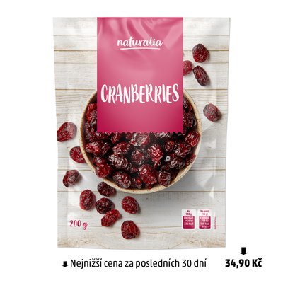 obrázek Cranberries Naturalia