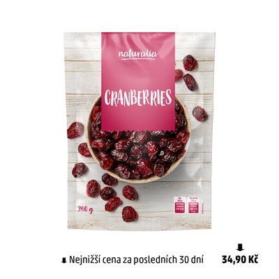 obrázek Cranberries Naturalia