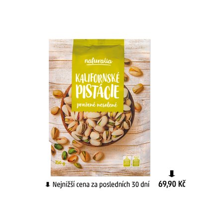 obrázek Kalifornské pistácie pražené Naturalia