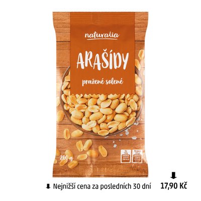 obrázek Arašídy pražené Naturalia