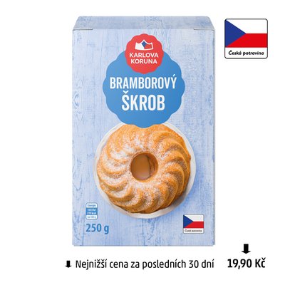obrázek Škrob bramborový jemný Karlova Koruna