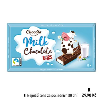 obrázek Milk Chocolate Bars Choco'la