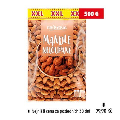 obrázek Mandle jádra XXL Naturalia