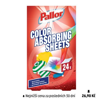 obrázek Ubrousky absorbující barvy Pallor