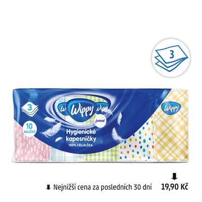obrázek Kapesníčky papírové Wippy