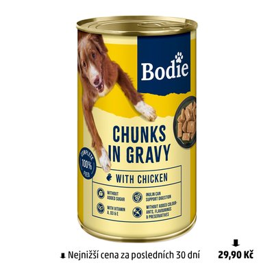 obrázek Konzerva pro psy Bodie