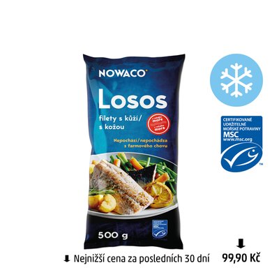 obrázek Losos gorbuša filety MSC Nowaco