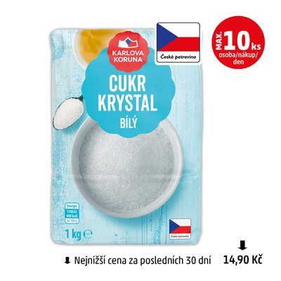 obrázek Cukr krystal Karlova Koruna