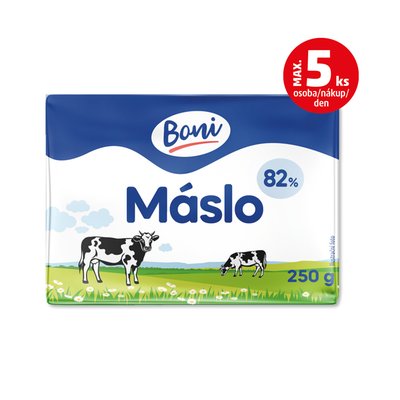 obrázek Máslo 82% Boni