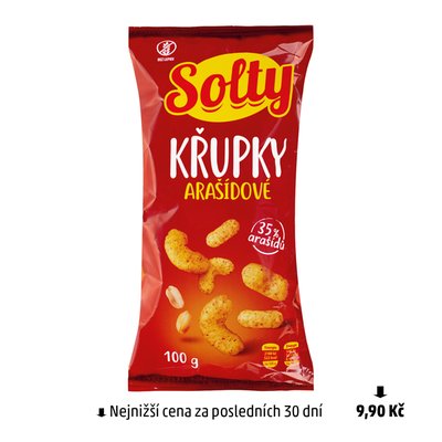 obrázek Křupky arašídové Solty