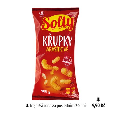 obrázek Křupky arašídové Solty