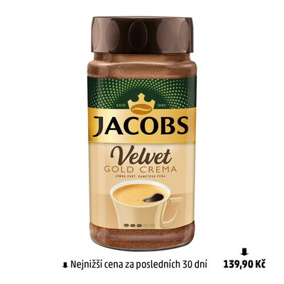 obrázek Káva Instant Velvet Crema Gold Jacobs