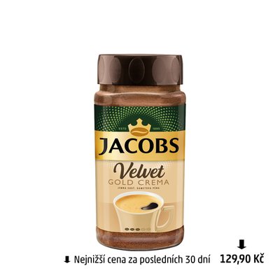 Image of Káva Instant Velvet Crema Gold Jacobs