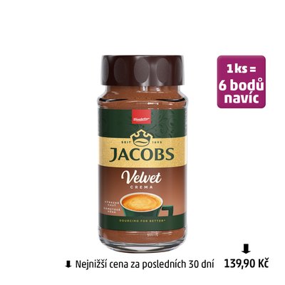 obrázek Káva Instant Velvet Crema Gold Jacobs